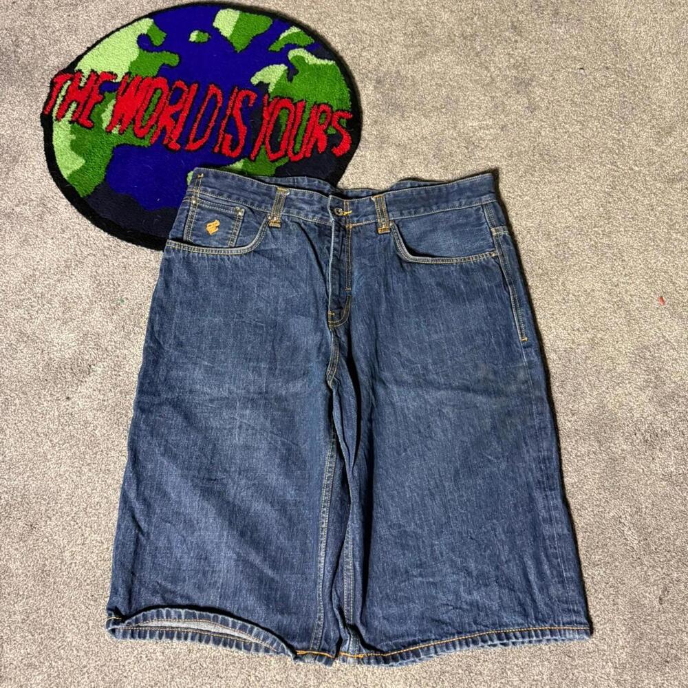 y2k 2000’s rocawear denim jorts